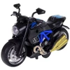 Lean Toys Motociklo Modelis 1:14 Mėlynas Surinkimui