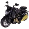 Motocykl Motociklo modelis 1:14 su auksiniais elementais