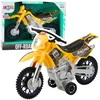 Lean Toys Žaislinis krosinis motociklas su šviesomis ir garsais, 27 x 16.5 x 9.5 cm