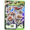 Lean Toys Fluorescenciniai lipdukai su dinozaurais ir žvaigždėmis