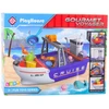Lean Toys Žaislinis žvejybos laivas su vandens cirkuliacija ir aksesuarais