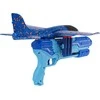 Lean Toys Mėlyna 5in1 Airplane Launcher Gun Mėlyna