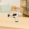 Lean Toys Žaislinis pistoletas Warfare su putų šoviniais, baltas