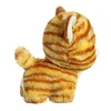 Lean Toys Pliušinis žaislas - dryžuotas katinas, 17 cm