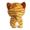 Lean Toys Pliušinis žaislas - dryžuotas katinas, 17 cm
