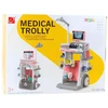 Lean Toys Dantisto rinkinys su medicininiu vežimėliu, 26 dalys