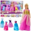 Lean Toys Lėlė Anlily su Drabužiais ir Pasakų Aksesuarais, 30 cm
