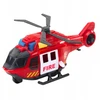 Lean Toys Gaisrinės sraigtasparnis ir automobilis su šviesomis ir garsu