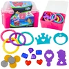 Lean Toys Vandens žaidimų lobio dėžutė su 21 dalimi