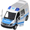 Lean Toys Policijos automobilis 1:32 su traukimo mechanizmu, šviesomis ir garsu