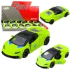 Lean Toys Metalinis sportinis automobilis 1:43 neoninis