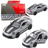 Lean Toys Metalinė sportinė mašina GTRS su atidaromomis durimis, pilka 1:43