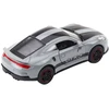 Lean Toys Metalinė sportinė mašina GTRS su atidaromomis durimis, pilka 1:43
