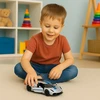 Lean Toys Metalinė sportinė mašinėlė 1:32 su atveriamomis durimis