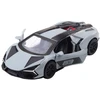 Lean Toys 1:32 Metalinis lenktyninis automobilis su atidaromomis durimis