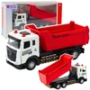 Lean Toys Žaislinis sunkvežimis su metaline kabina ir garsais