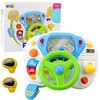 Lean Toys Vairavimo simuliatorius su šviesomis ir garsais, vaikštyne