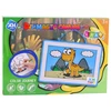 Lean Toys Drobės tapybos lenta su plaunamais žymekliais 30x20 cm