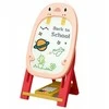Lean Toys Dvipusė magnetinė lenta 67x37x25 cm su žaidimų rinkiniu, 56 vnt.