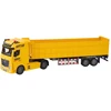 Cieżarówka Geltonas transportavimo sunkvežimis su priekaba 58x10x16 cm
