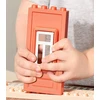 Lean Toys Vilos statybiniai kaladėlės 243 dalys