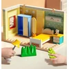 Lean Toys Vilos statybiniai kaladėlės 243 dalys