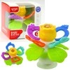 Lean Toys Sensorinis žaislas gėlė su sukučiu ir kramtukais