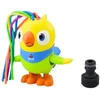 Lean Toys Spalvingas vandens žaislas papūga su judančiais elementais