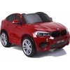Lean Cars Elektrinis visureigis BMW X6M, raudonas, Raudona