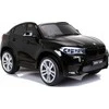 Lean Cars Elektrinis visureigis vaikams BMW X6, juodas
