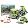 Lean Toys Statybinių mašinų konstruktorius, 369 detalės