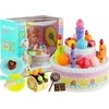 Lean Toys Vaikiškas gimtadienio žaidimų rinkinys su tortu ir švieselėmis