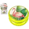 Lean Toys Yoyo su flamingais, geltona