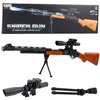 Lean Toys Žaislinis šautuvas AK-528 su šviesos ir garso efektais