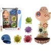 Lean Toys Vonios žaislų rinkinys Laivas su kriokliu