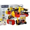 Žaislinis lagaminas-dirbtuvės Lean Toys, 85 detalės