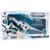 Lean Toys Dinozauras Robotukas su Šviesomis ir Garsais, 47x17x10 cm