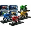 Lean Toys Žaislinis sportinis motociklas su garsais