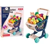 Lean Toys Vaikiškas pirkinių vežimėlis tamsiai mėlynas