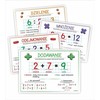 Learnhow mosios lentos - Matematiniai veiksmai 4 kortelės