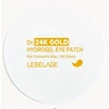 Lebelage LEBELAGE Hidrogeliniai akių pleistrai. Dr 24K GOLD 60 vnt.