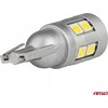 LED lemputės Canbus T10 W5W 12 SMD 3030 baltos 12V 24V amio-04243
