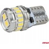 LED lemputės Canbus T10 W5W 16SMD 2SMD 3014 3030 baltos 12V 24V amio-04260