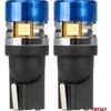 LED lemputės Canbus T10 W5W 5SMD 3030 baltos 12V 24V amio-04240
