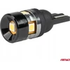LED lemputės Canbus T10 W5W 5SMD 3030 baltos 12V 24V amio-04239
