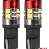 LED lemputės Canbus T10 W5W 9 SMD 3030 baltos 12V 24V amio-04242