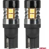 LED lemputės Canbus T10 W5W 9 SMD 3030 baltos 12V 24V amio-04241
