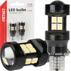 LED lemputės Canbus T15 W16W 15SMD 2835 baltos 12V 24V amio-04245
