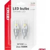 LED lemputės Canbus T15 W16W 2SMD 3570 baltos 12V 24V amio-04257