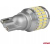 LED lemputės canbus t15 w16w 48smd 4smd 3014 3030 balta 12v 24v amio-04261